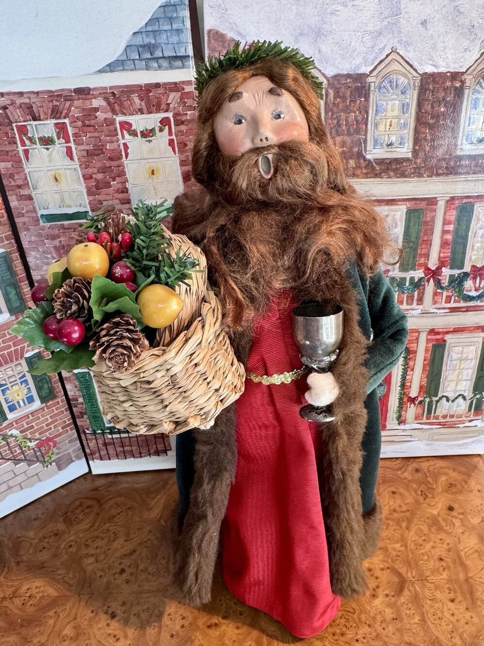 Byers Choice 2003 A Christmas Carol Father Christmas Signed Victorian Figure